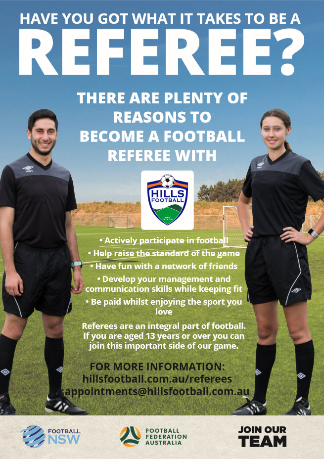 Referees Hills Football Association