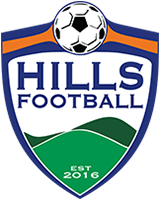 Hills Football logo footer